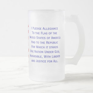 Compromiso de la taza de la bandera de la lealtad