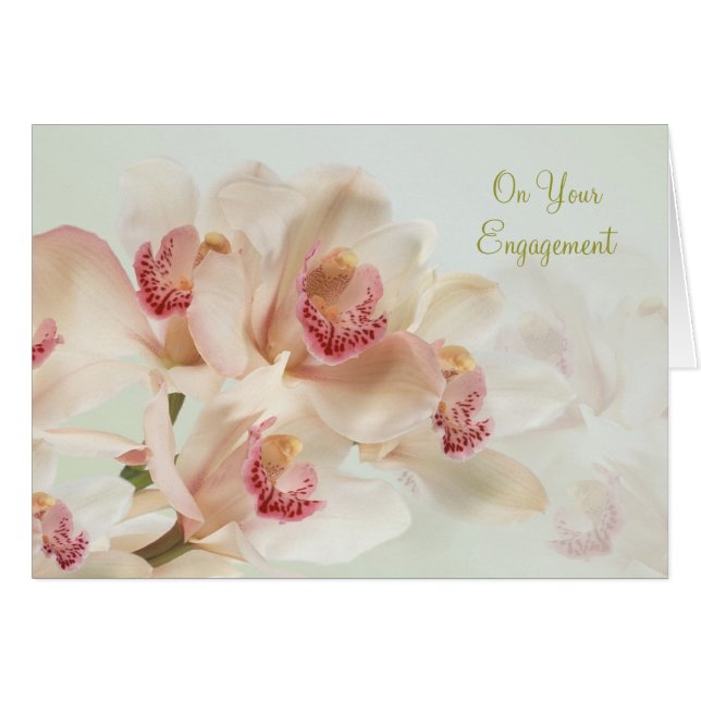 Compromiso - orquídeas blancas en la plena (Anverso (Horizontal))