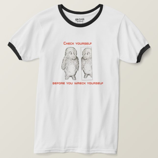 Compruébese camisa (Anverso del diseño)