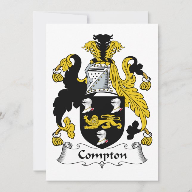 Compton Family Crest (Anverso)