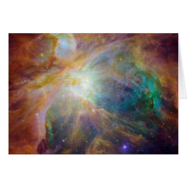 Compuesto de las estrellas de nebula de Orion (Anverso (Horizontal))