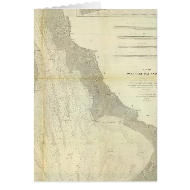 Compuesto por la bahía de Delaware, río (Frente)