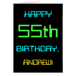 Computación digital divertida tema 55 cumpleaños