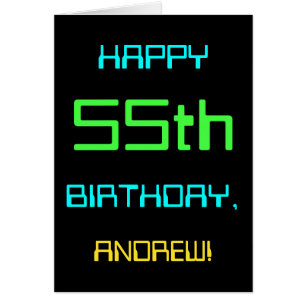 Computación digital divertida tema 55 cumpleaños