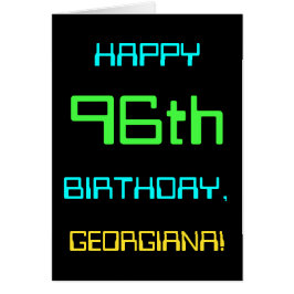 Computación digital divertida tema 96 cumpleaños