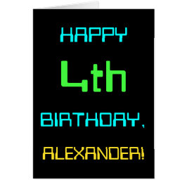 Computación digital divertida tema de cuarto cumpl