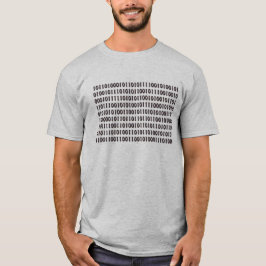 Computadora Geek 101010 Código Binario Camiseta nu