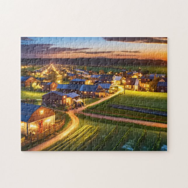 Comunidad de granjas 3 El rompecabezas del Daily J (Horizontal)