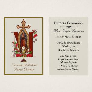 Comunión Católica Religiosa Guadalupe Española