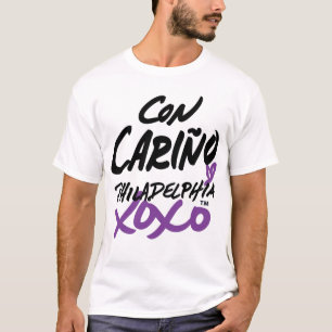 "Con amor" en camiseta española