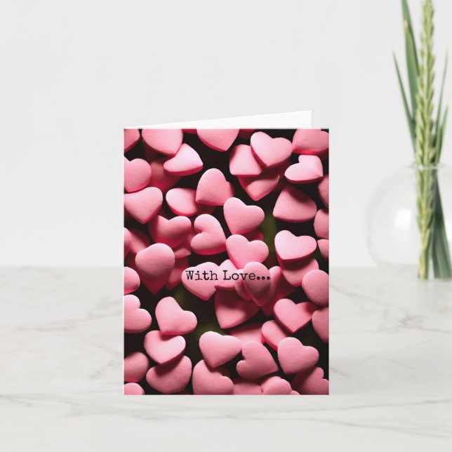 Con amor... Tarjeta de Navidad (Anverso)