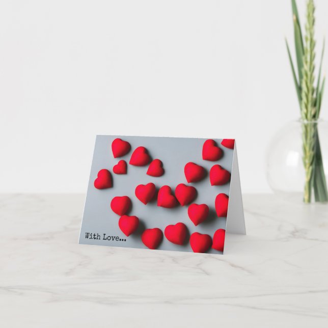 Con amor... Tarjeta de Navidad (Anverso)