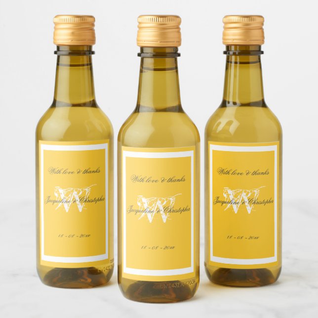Con Amor y Gracias Amarillo Soleado Mini (Botellas)