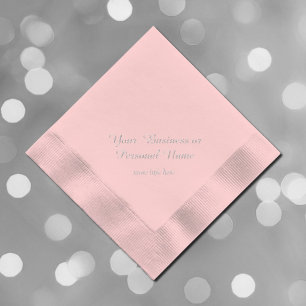 Con Brillo servilletas personalizadas de Relieve metalizado d