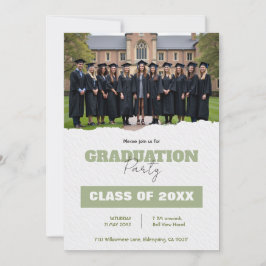 Con código QR Invitación a la Fiesta de Graduación