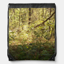 Mochila profunda del lazo de maderas
