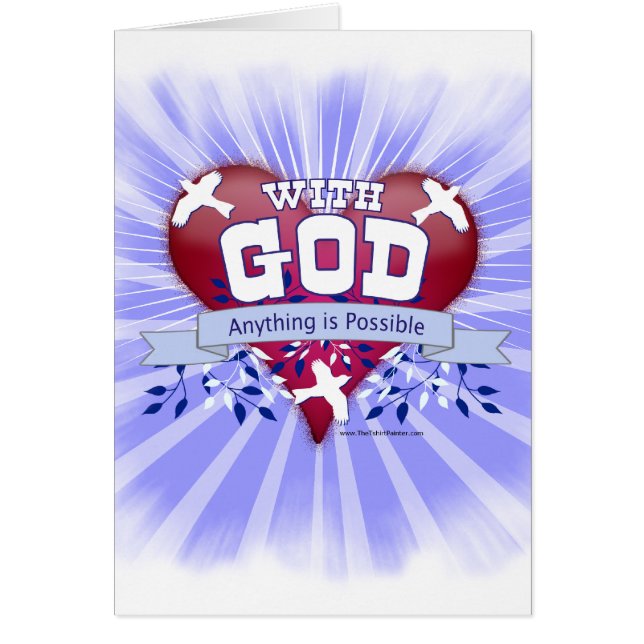 Con Dios cualquier cosa es posible (Frente)
