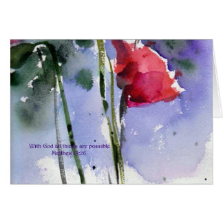 Con Dios todas las cosas son posibles