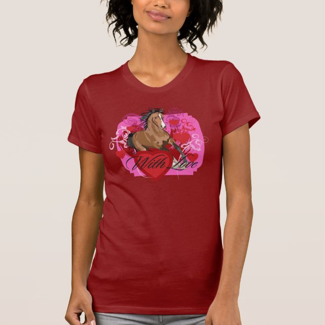 Con la camiseta menuda de las señoras del amor (Anverso)