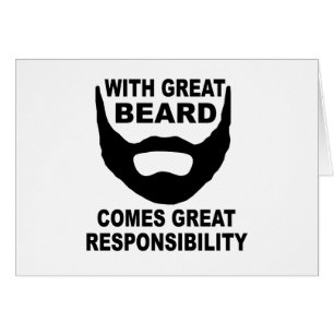 Con la gran barba viene la gran responsabilidad