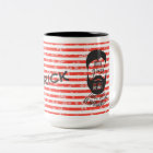 Con la gran barba viene la taza de café