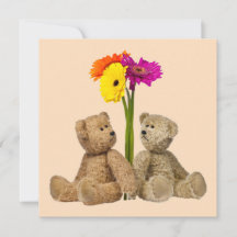 Con la tarjeta de felicitaciones del amor