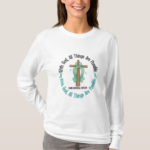 CON las camisetas y los regalos del cáncer de