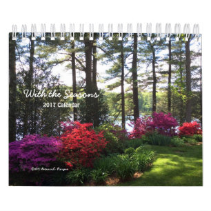 Con las estaciones - calendario 2017 ---