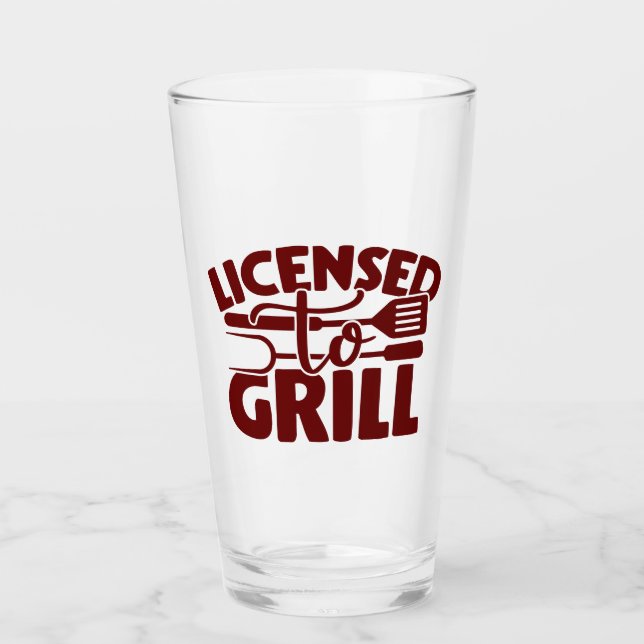 Con Licencia Para Grill (Anverso)