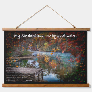 Con Marco De Madera El salmo 23 en un tapiz
