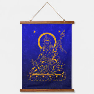 Con Marco De Madera Tapiz Padmasambhava / Tapisserie