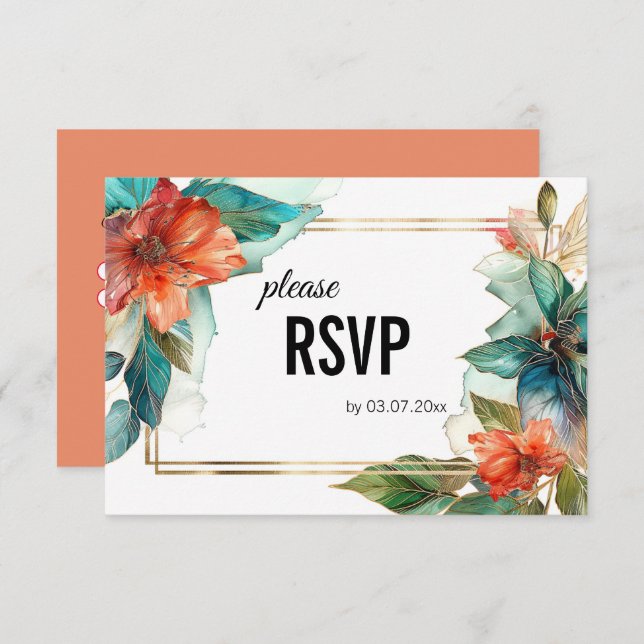 Con menú Hibiscus Serenade Paradise (Anverso / Reverso)