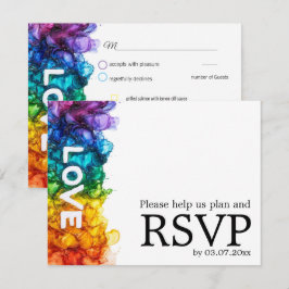 🌈 Con menú LGBTQ Pintado con boda de amor