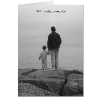 Con mi papá por mi lado