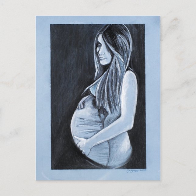 con niño - postal (Anverso)