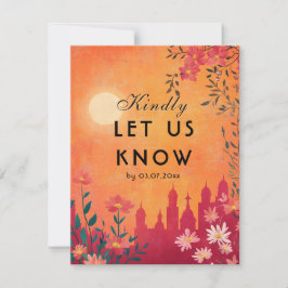 Con opción de menú Sunset Serenade Boda