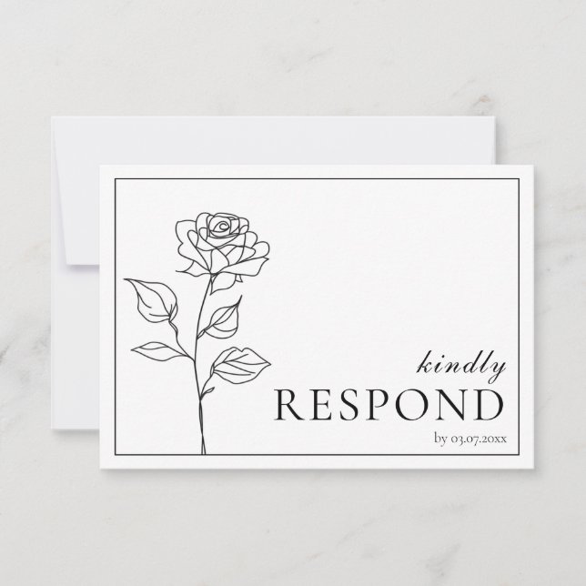 Con opciones dietéticas RSVP Bloom sin tiempo (Anverso)