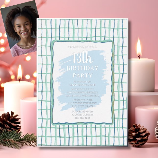 Con Relieve Metalizado 13.ª fiesta de cumpleaños recibe invitación de Rel (Subido por el creador)