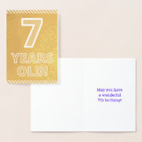 7 Aniversario - Audaces "¡7 AÑOS!" Tarjeta de Reli