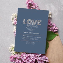 Amor Está En El Aire Invitación De Despedida De So