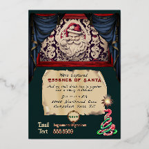 Invitación del Fiesta de Navidades oscuros a liger