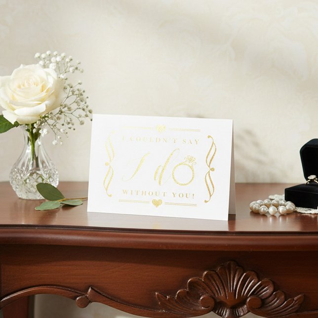 Con Relieve Metalizado No Podría Decir Que Puedo Sin Ti | Tarjeta de Pape (Subido por el creador)