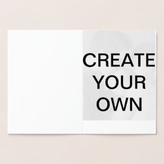 Con Relieve Metalizado Personaliza tu propia tarjeta de foil