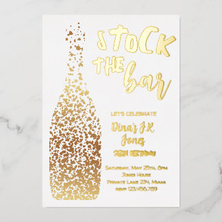 Con Relieve Metalizado Reserve la invitación de cumpleaños para adultos d