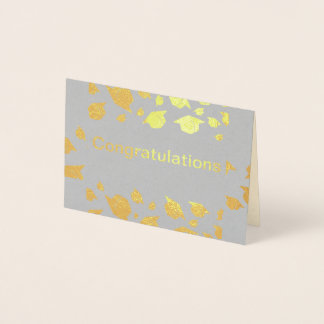 Con Relieve Metalizado tarjeta de felicitación
