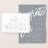 TARJETA DE FELICITACIONES PARA SEÑOR Y SEÑORA