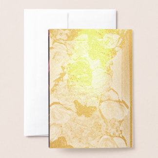 Con Relieve Metalizado Tarjeta de Holograma
