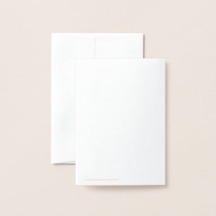 Con Relieve Metalizado Tarjeta de Lámina