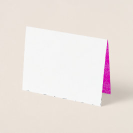 Con Relieve Metalizado Tarjeta de lunares rotos | Impresión de lámina de