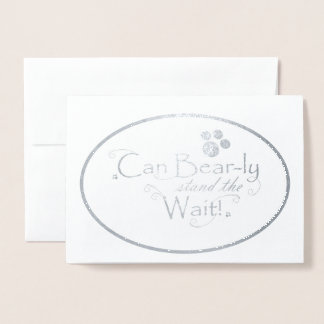 Con Relieve Metalizado Tarjeta de Navidades contra el cáncer de mama en R